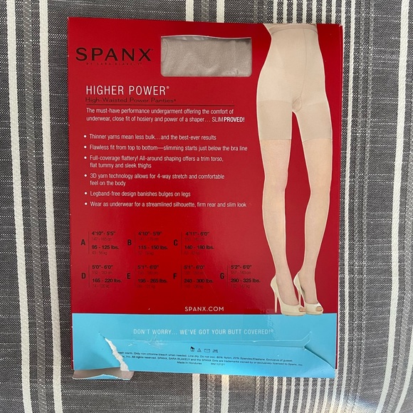 SPANX size C nude high waist UNWORN - Picture 2 of 2